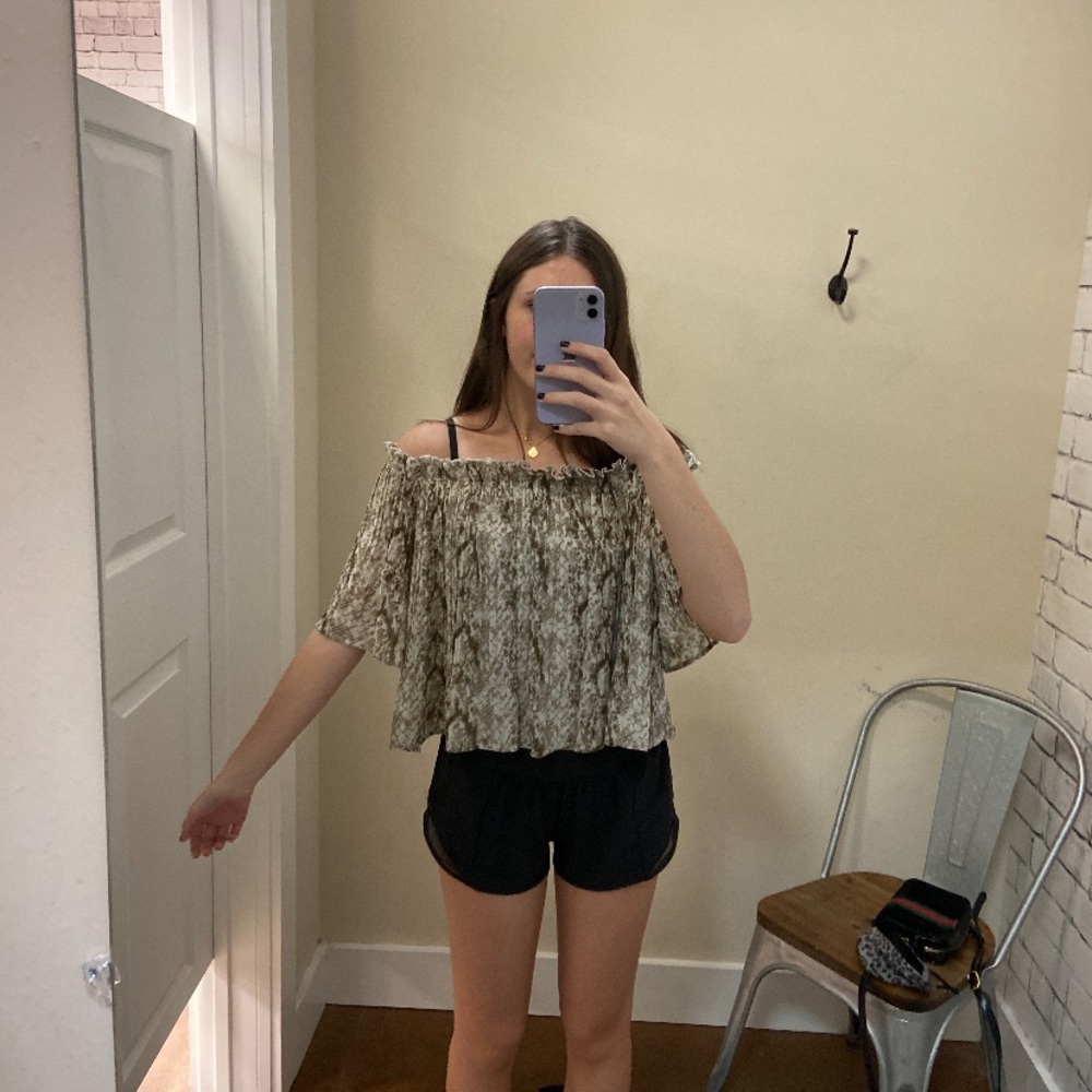 Snakeskin shirt